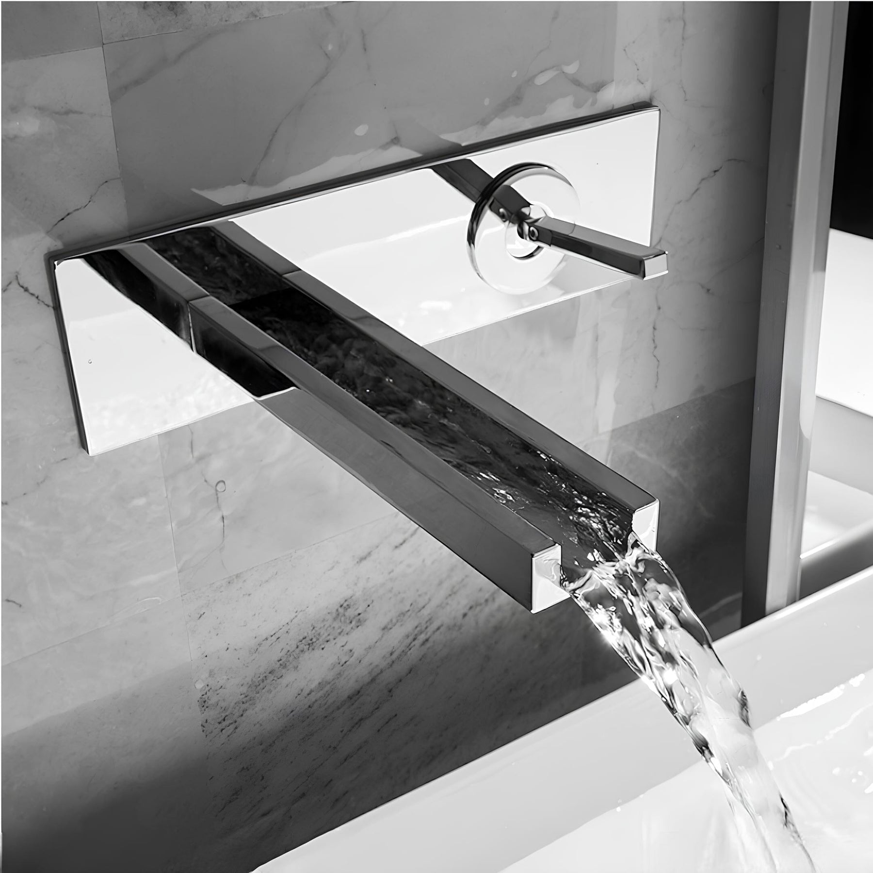 Torneira Banheiro Parede Premium Torneira Online Cromada