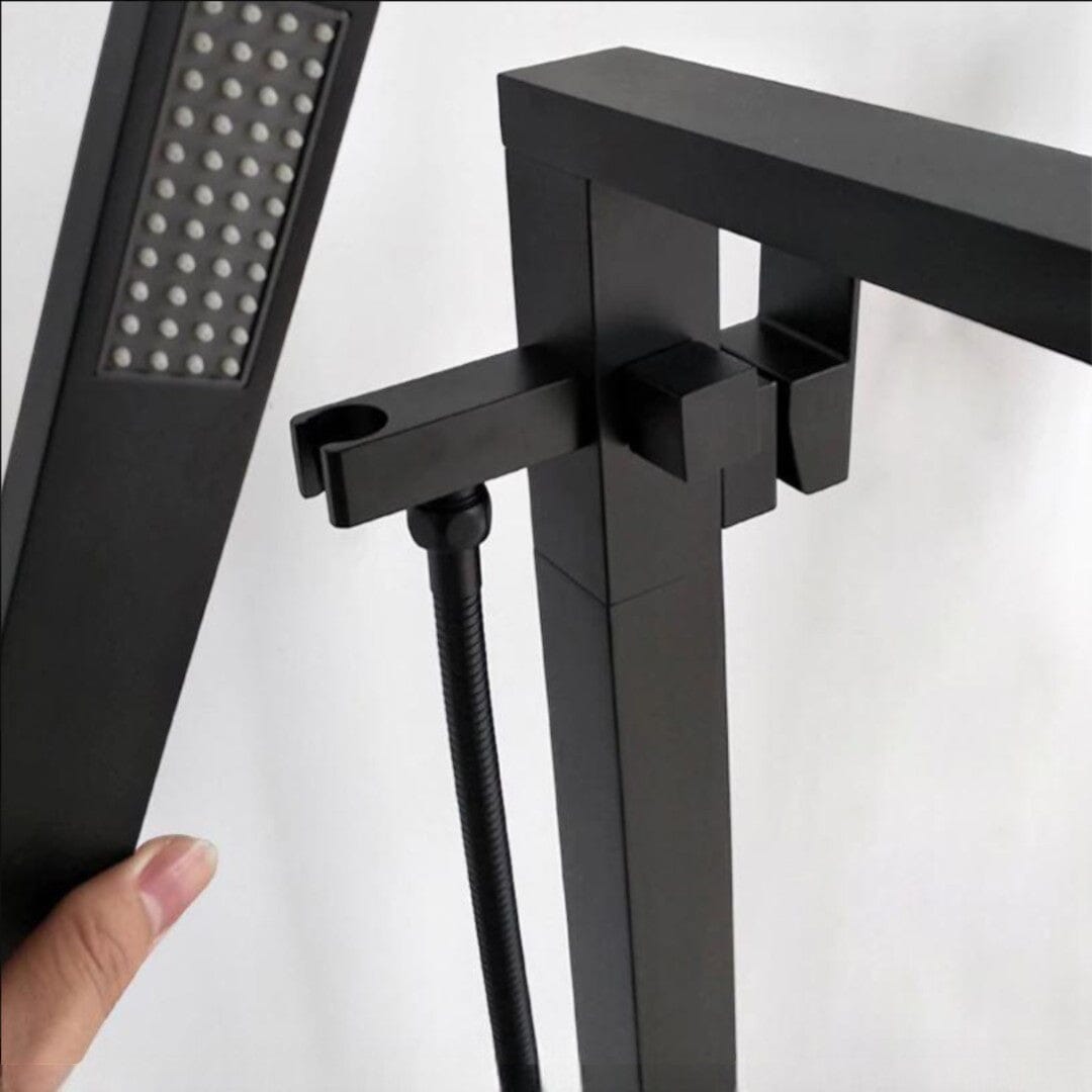 Torneira Banheiro Piso c/ Ducha Quadratta Torneira Online