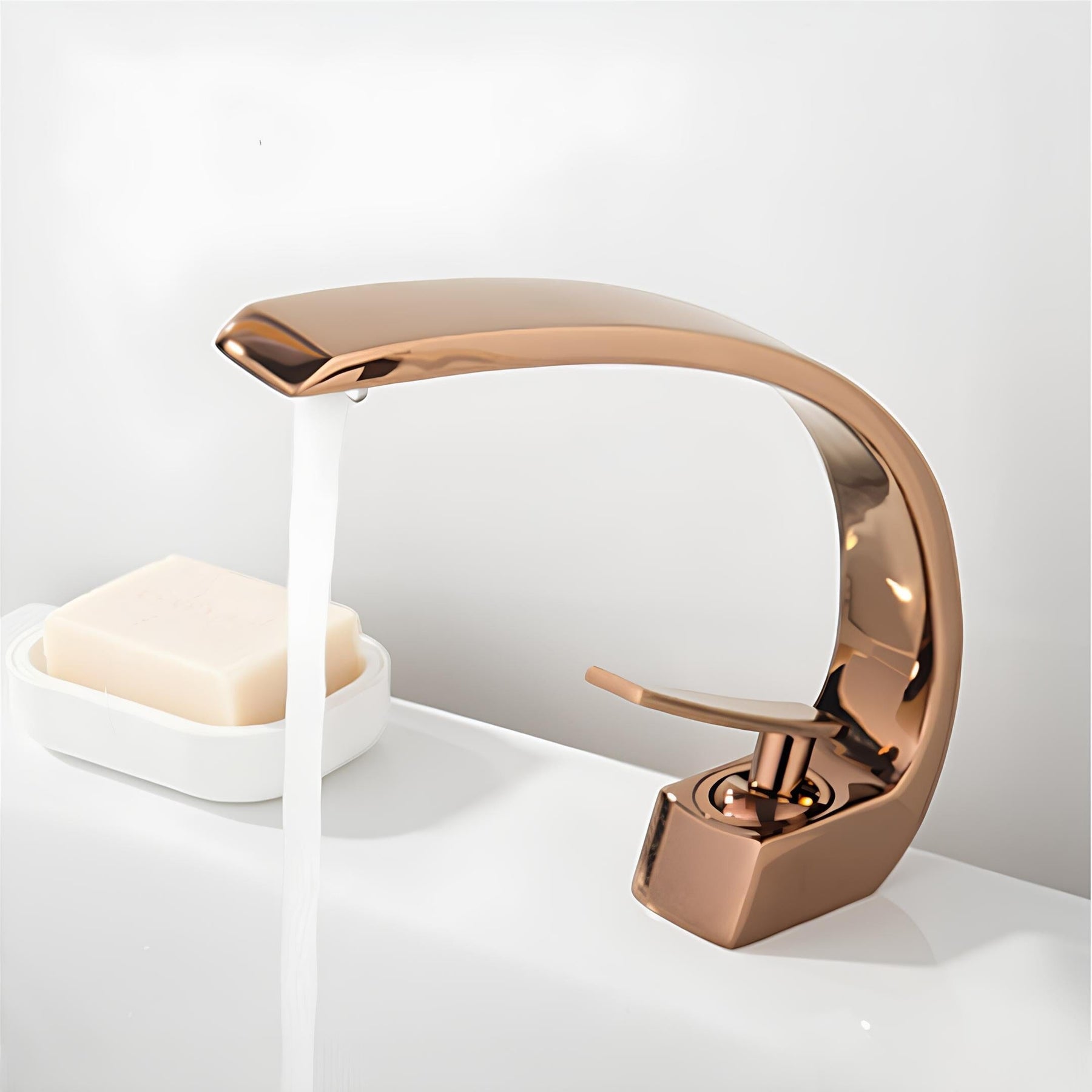 Torneira Banheiro Round Colors Torneira Online Gold