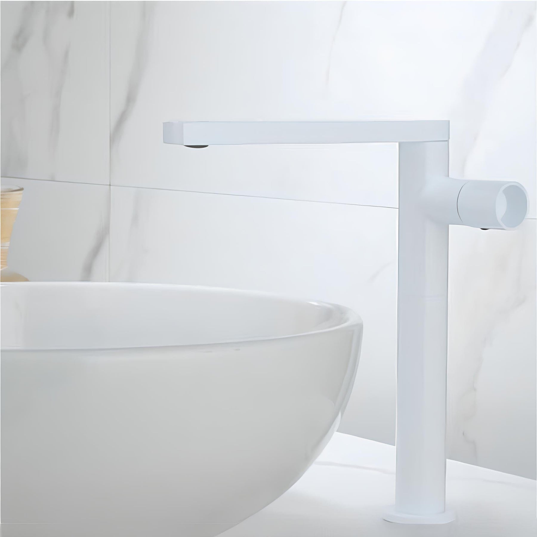 Torneira Banheiro Selection Colors Torneira Online White Alta