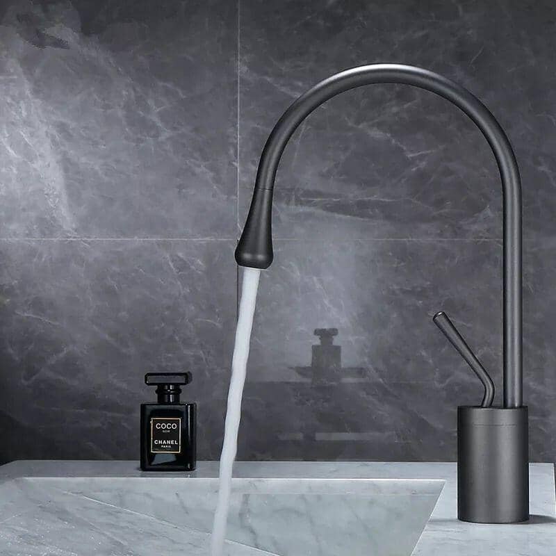 Torneira Banheiro Unique Colors Torneira Online Grey Baixa