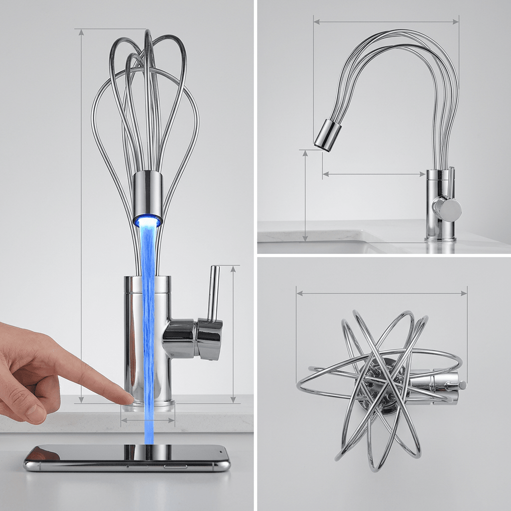 Torneira Cascata Lumière Torneira Cascata Lumière Artificio Lar