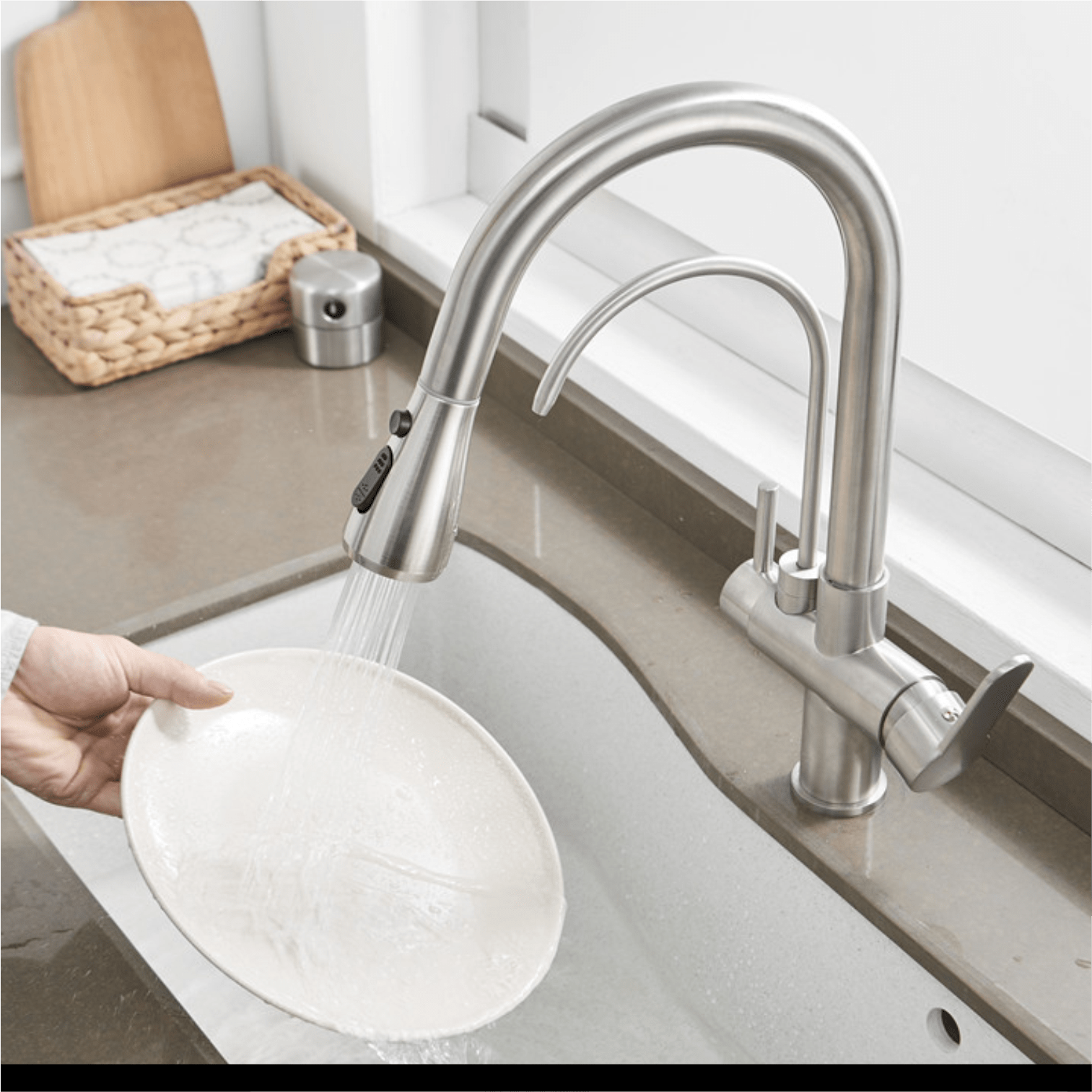 Torneira Cozinha com Filtro e Touch Colors Torneira Online