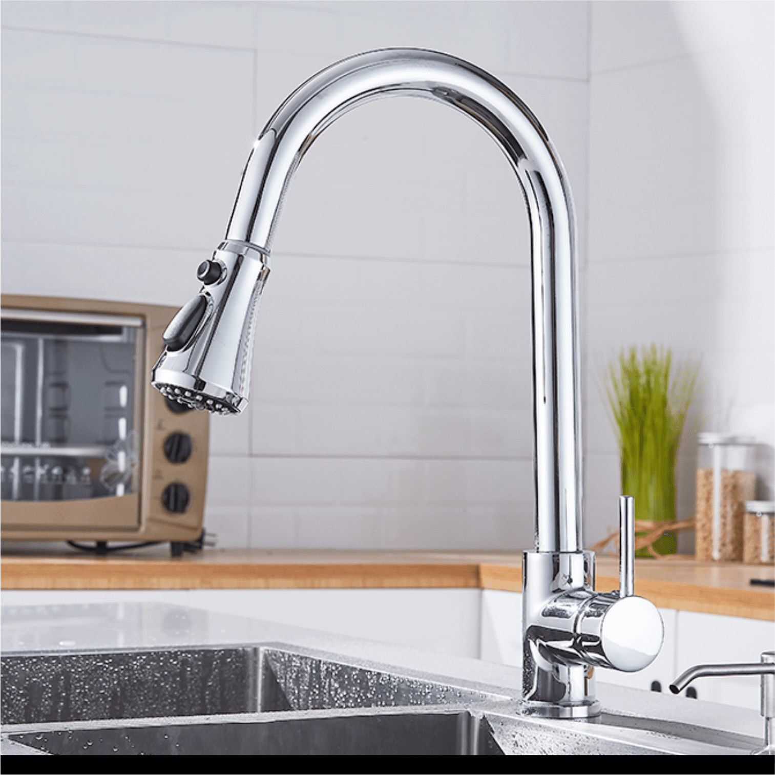 Torneira Cozinha Sprayer Torneira Online Cromada