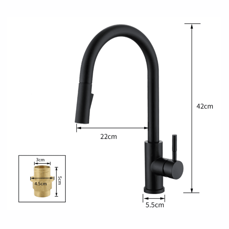 Torneira Cozinha Touch Black Torneira Online