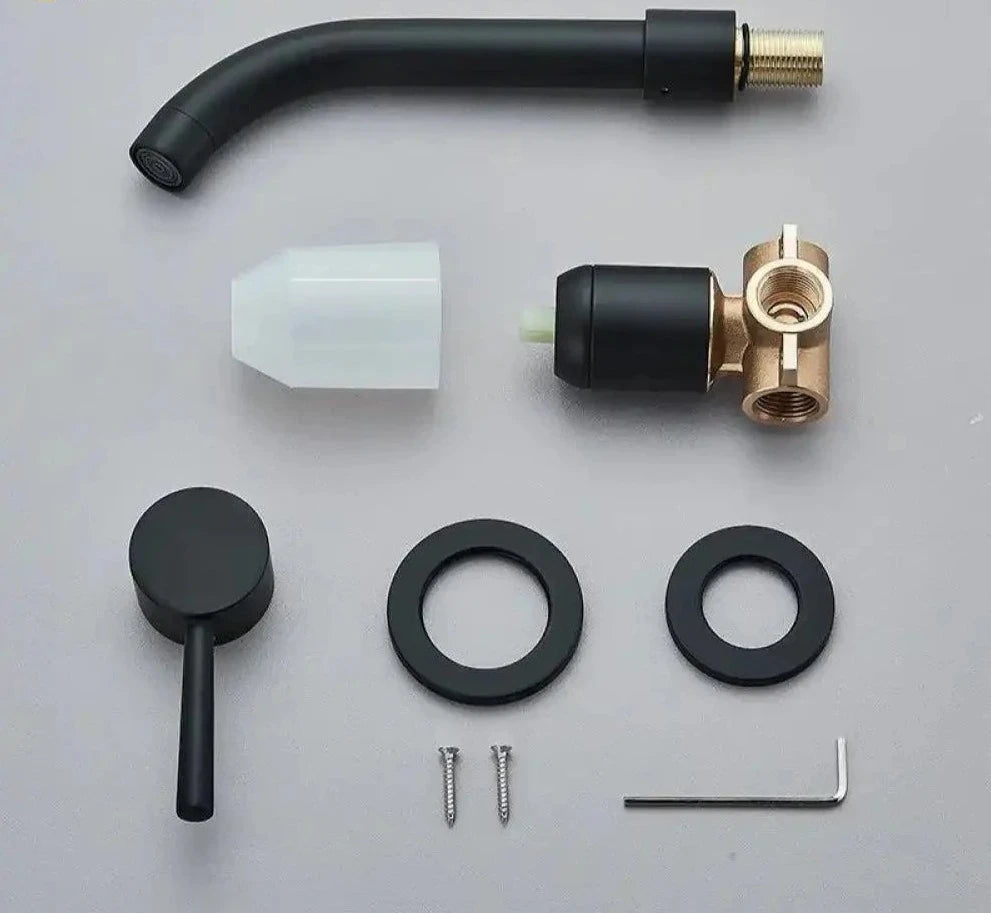 Torneira De Parede Banheiro Monocomando Giratória 360 Broklyn torneira banheiro Artificio Lar