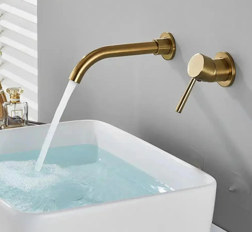 Torneira De Parede Banheiro Monocomando Giratória 360 Broklyn torneira banheiro Artificio Lar