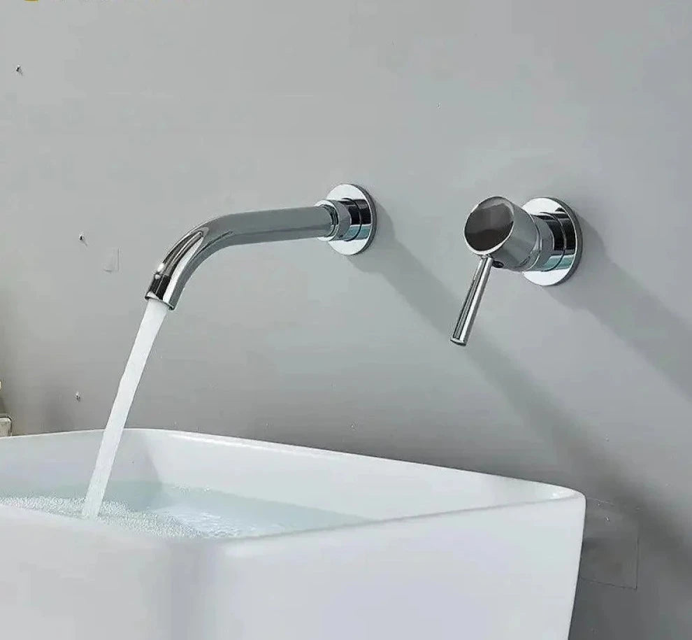 Torneira De Parede Banheiro Monocomando Giratória 360 Broklyn torneira banheiro Artificio Lar