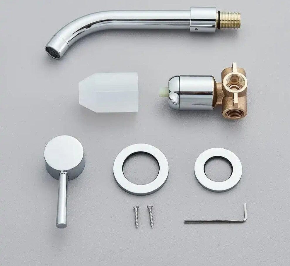 Torneira De Parede Banheiro Monocomando Giratória 360 Broklyn torneira banheiro Artificio Lar