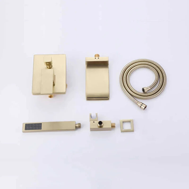 Torneira De Parede Para Banheira Misturador HydroLux Elite Monocomando Artificio Lar