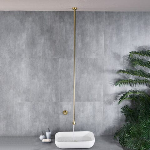 Torneira De Teto Para Lavatório E Banheiras Glass Artificio Lar