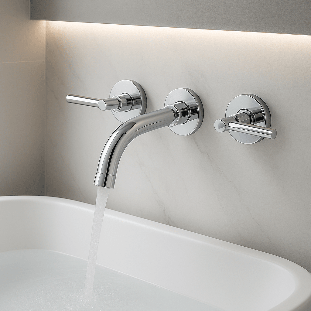 Torneira Duplo Comando Kratoos Torneira Duplo Comando Kratoos Artificio Lar Cromado