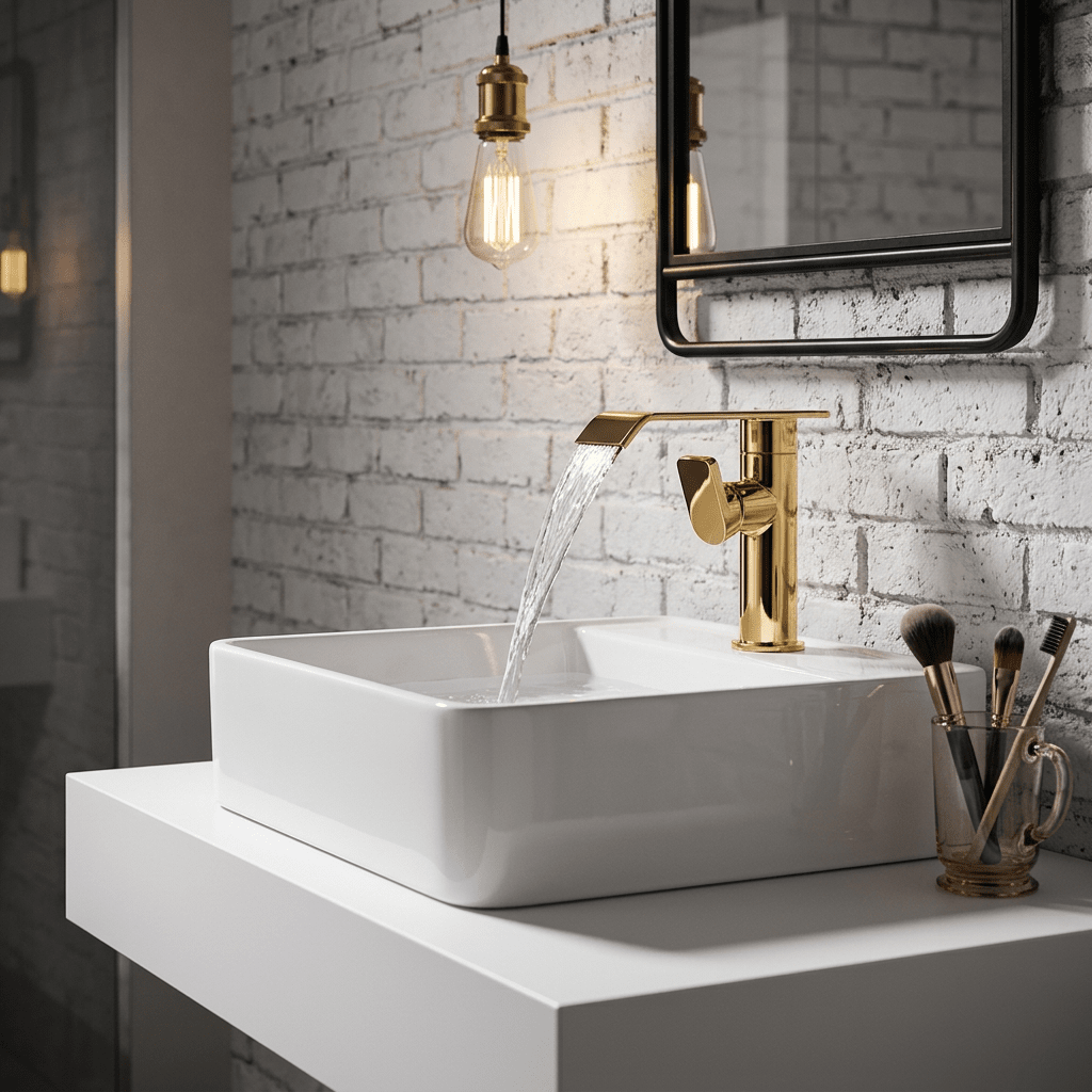 Torneira Elegance Gold 360 Torneira Elegance Gold 360 Artificio Lar