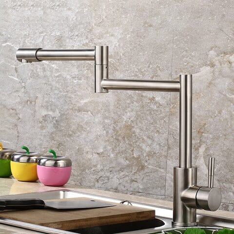 Torneira Gourmet Articulada 360 Bancada Inox ProFend torneira gourmet Cozinha Artificio Lar