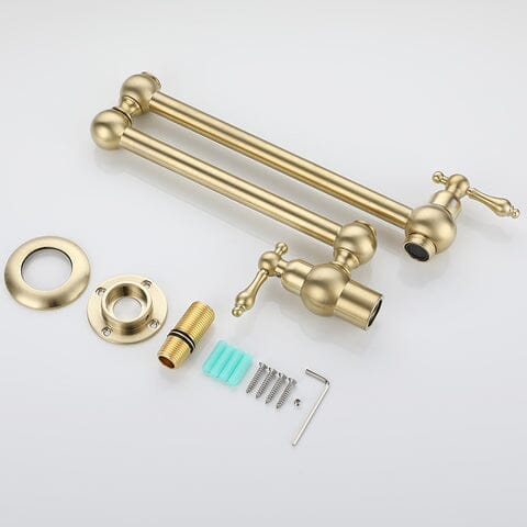 Torneira Gourmet Articulada de Parede/ Água Fria Velatti torneira gourmet Cozinha Artificio Lar