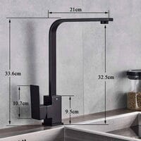 Torneira Gourmet Bica Alta Monocomando Guindaste Track 360° torneira gourmet Cozinha Artificio Lar