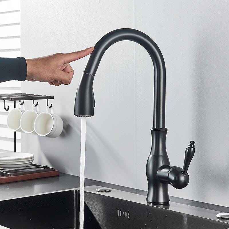 Torneira Gourmet Cozinha Extensível Monocomando Darty torneira gourmet Cozinha Artificio Lar Preto Fosco