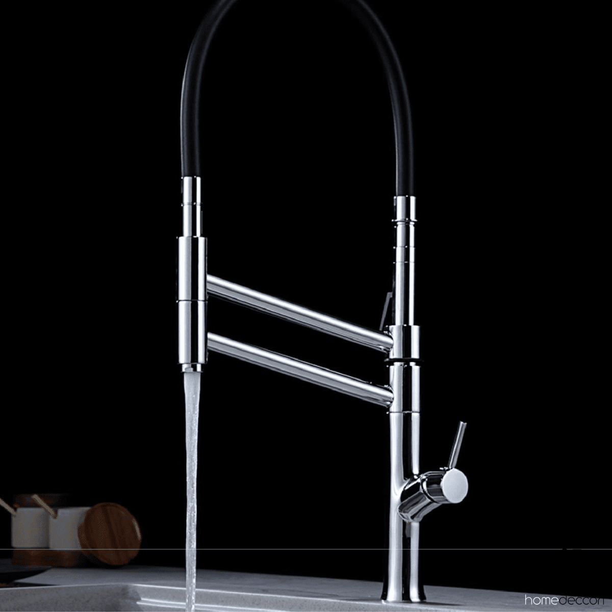 Torneira Gourmet Cozinha Monocomando Premium Luxo Dupla Funcionalidade extensível Rower Artificio Lar