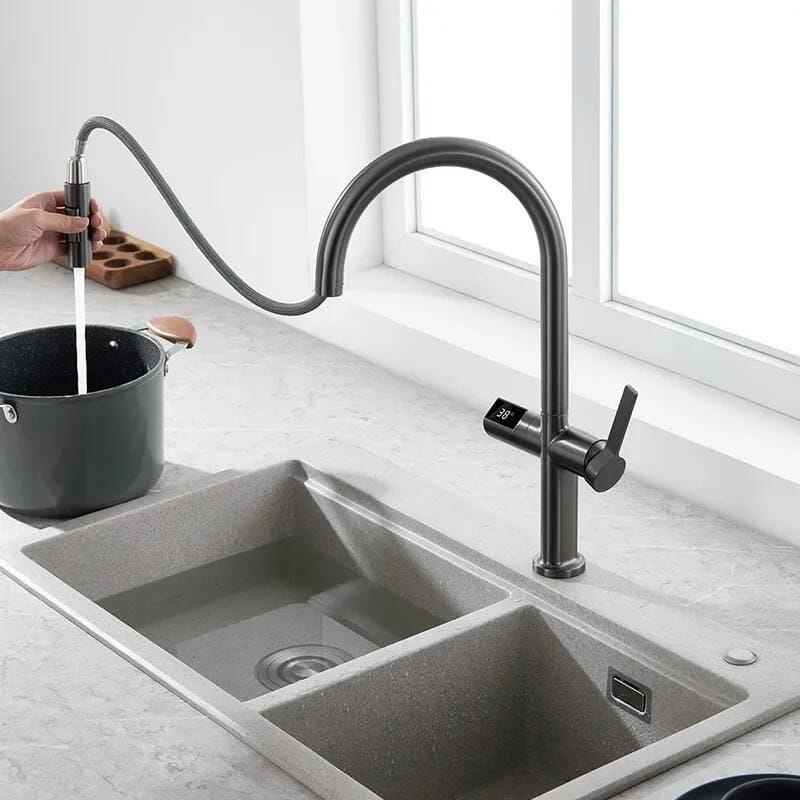 Torneira Gourmet Digital com Sensor para Cozinha Bloues torneira gourmet Cozinha Artificio Lar