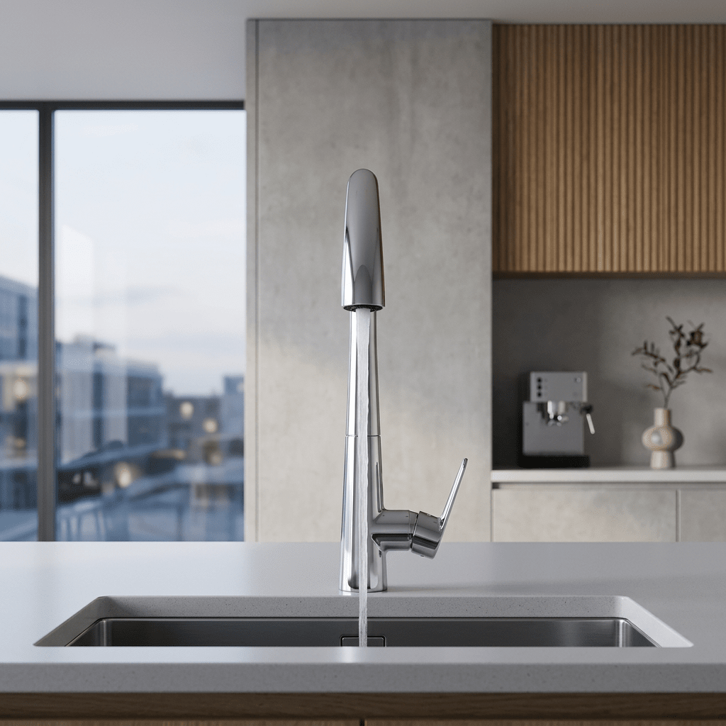 Torneira Gourmet Extensível Monocomando Fach torneira gourmet Cozinha Artificio Lar