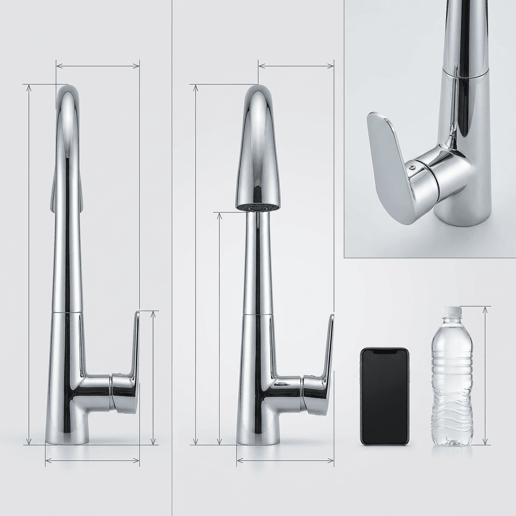 Torneira Gourmet Extensível Monocomando Fach torneira gourmet Cozinha Artificio Lar