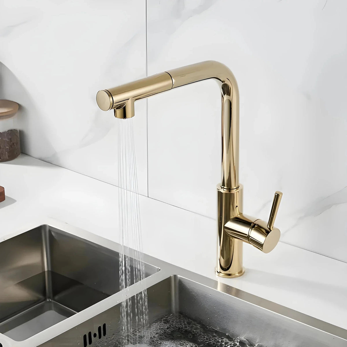 Torneira Gourmet Extensível Monocomando Venzalo Torneira Gourmet Extensível Monocomando Venzalo Artificio Lar