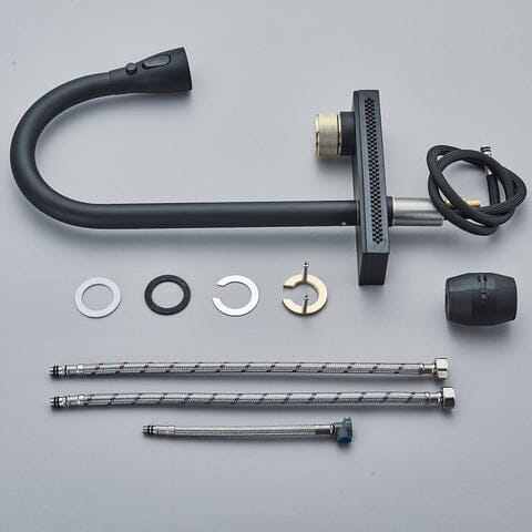 Torneira Gourmet Extensível Spray Cachoeira 360 Rumble torneira gourmet Cozinha Artificio Lar