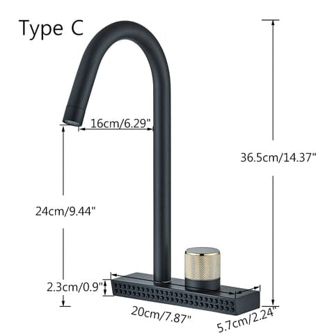 Torneira Gourmet Extensível Spray Cachoeira 360 Rumble torneira gourmet Cozinha Artificio Lar