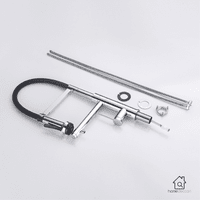 Torneira Gourmet Monocomando com Bica Dupla Neil torneira gourmet Cozinha Artificio Lar