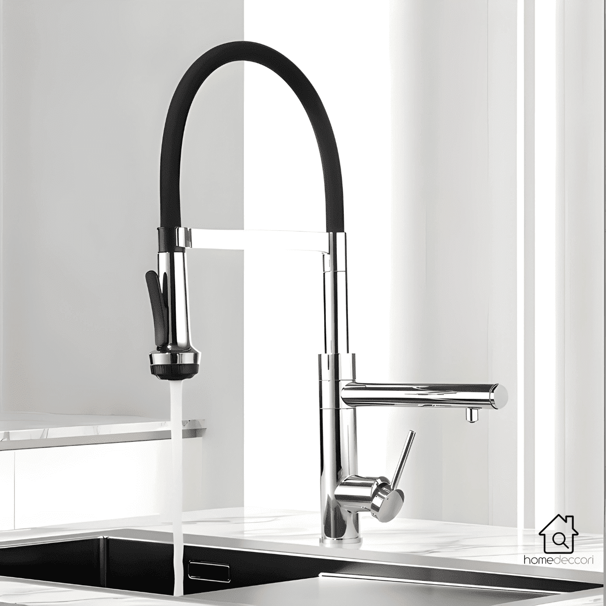 Torneira Gourmet Monocomando com Bica Dupla Neil torneira gourmet Cozinha Artificio Lar Cromado De 7 a 18 Dias