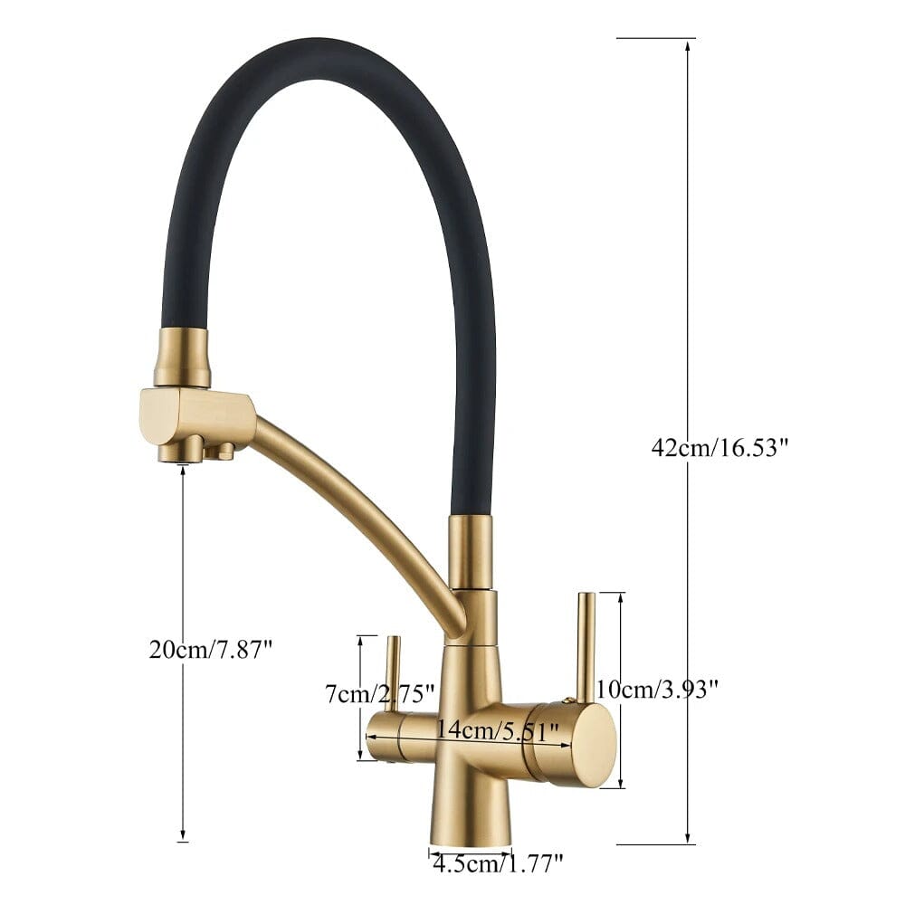 Torneira Gourmet Monocomando Com Saida Para Filtro Grutta torneira gourmet Cozinha Artificio Lar