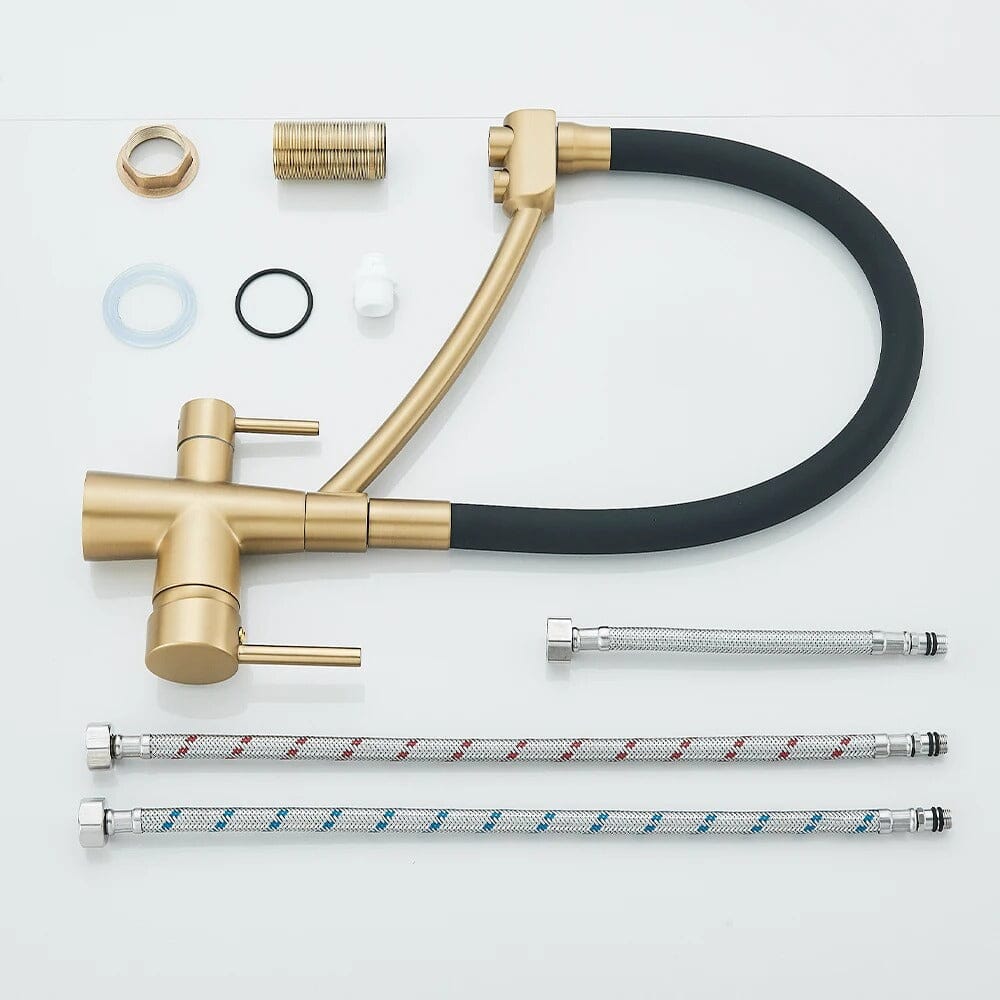 Torneira Gourmet Monocomando Com Saida Para Filtro Grutta torneira gourmet Cozinha Artificio Lar