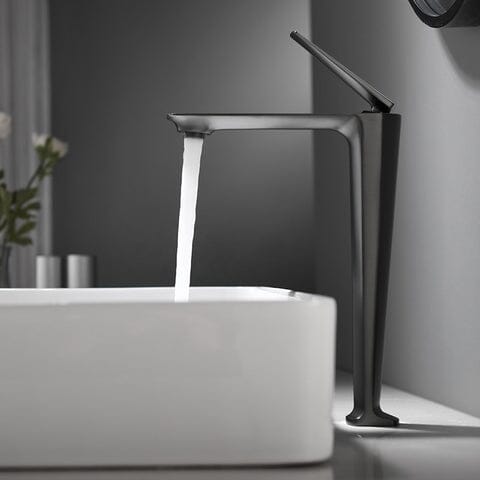 Torneira Lavatório Preto Fosco Monocomando Misturador Broklyn torneira banheiro Artificio Lar