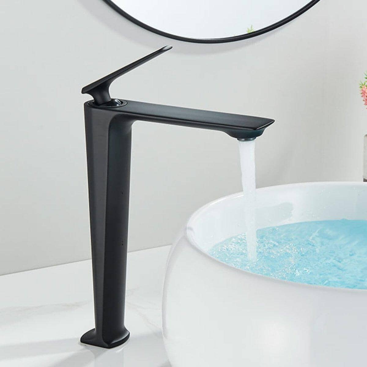 Torneira Lavatório Preto Fosco Monocomando Misturador Broklyn torneira banheiro Artificio Lar Black Longa A Pronta Entrega