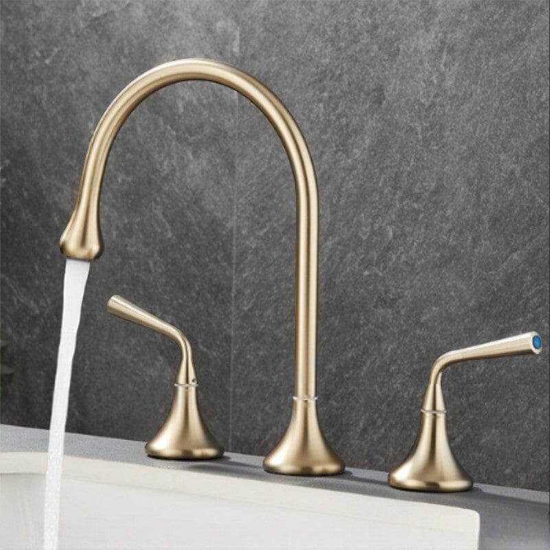 Torneira Misturador Luxury Colors Torneira Online Gold Escovado