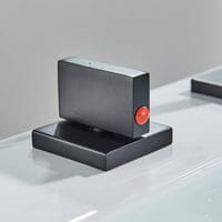 Torneira Moderna Duplo Comando Folt Lavatório 3 peças Misturador torneira banheiro Artificio Lar