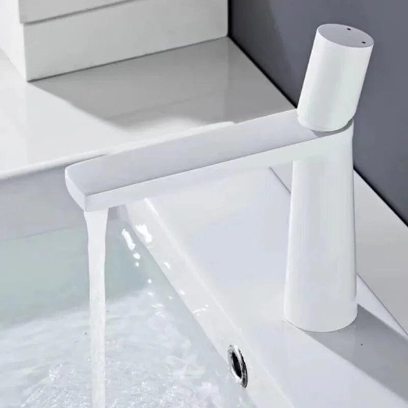 Torneira Moderna Monocomando Kappar Vita torneira banheiro Artificio Lar Branco Curto Entrega de 7 a 18 Dias