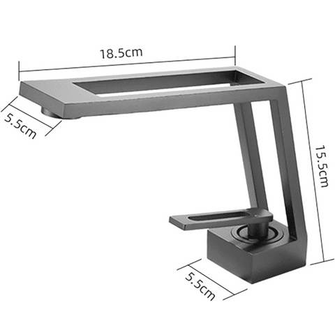 Torneira Moderna Monocomando Para Banheiro Ruuter torneira banheiro Artificio Lar