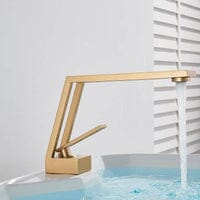 Torneira Moderna Monocomando Para Banheiro Ruuter torneira banheiro Artificio Lar