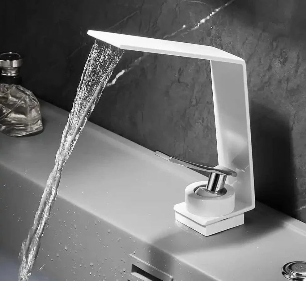 Torneira Monocomando Banheiro Bancada Oro Clarty torneira banheiro Artificio Lar Branco Entrega De 15 Á 18 Dias