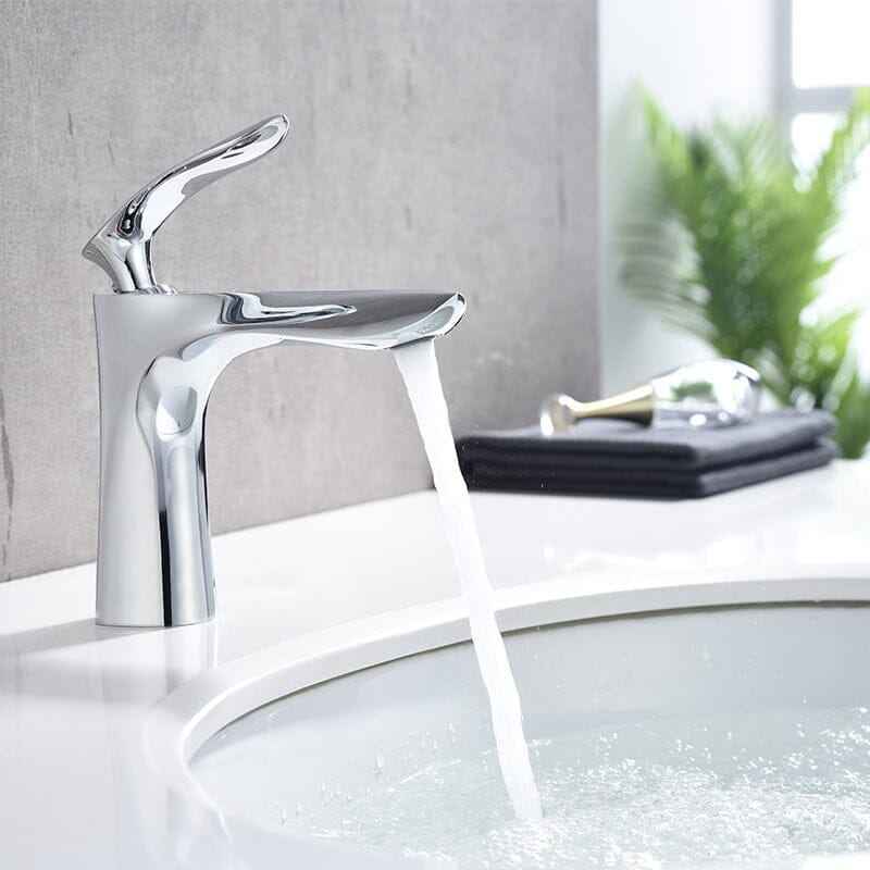 Torneira Monocomando Para Banheiro Bica Baixa Misturador Voltz torneira banheiro Artificio Lar Cromada Entrega de 7 a 18 Dias