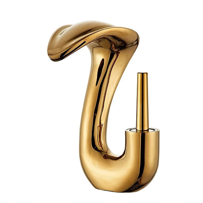 Torneira Para Banheira de Bancada Najat Torneira Para Banheira de Bancada Najat Artificio Lar Dourado Curto