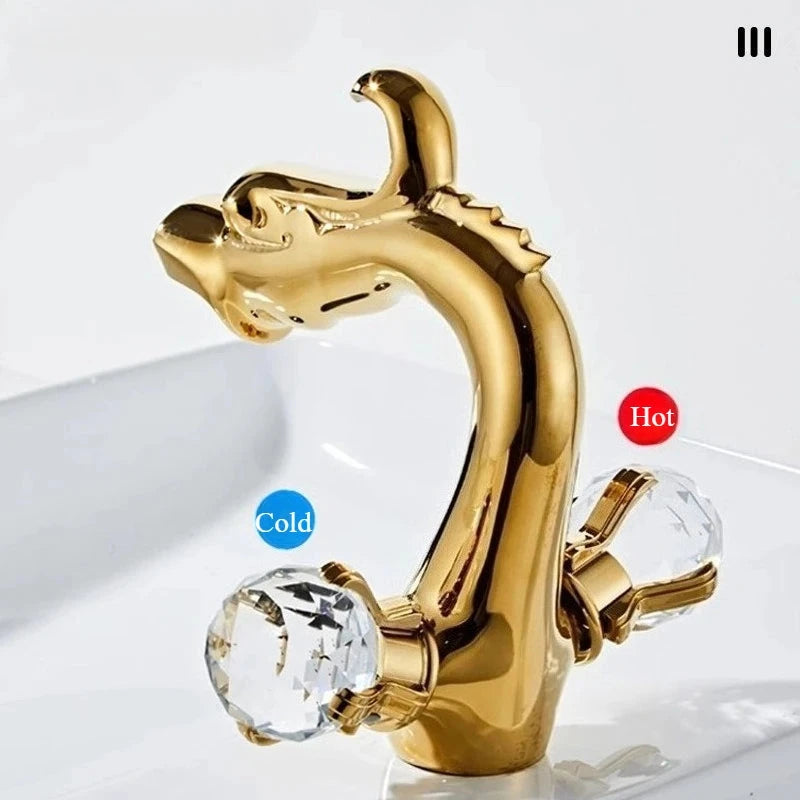 Torneira Para Banheiro de Bancada Dragon Luxury Torneira Para Banheiro de Bancada Dragon Luxury Artificio Lar
