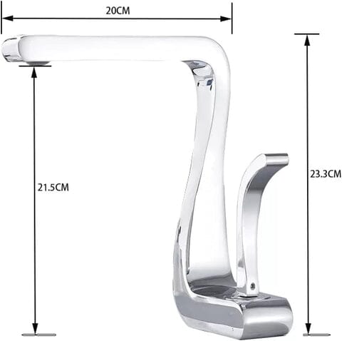Torneira Para Banheiro Misturador Flory Luxo torneira banheiro Artificio Lar