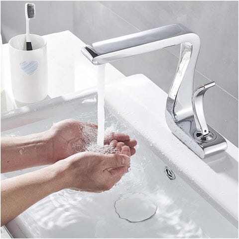 Torneira Para Banheiro Misturador Flory Luxo torneira banheiro Artificio Lar