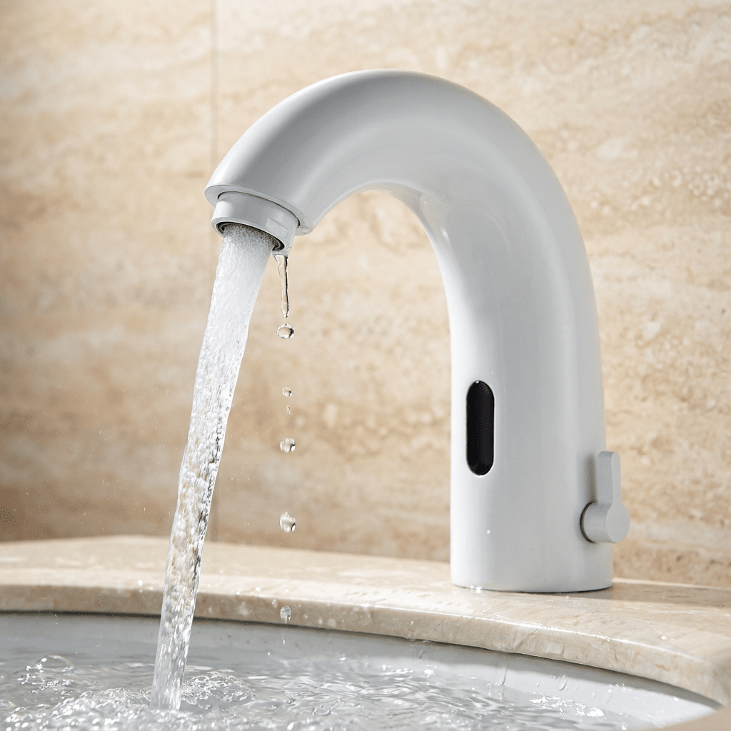 Torneira para Banheiro Monocomando Automática AquaSense Bathroom Suites Artificio Lar