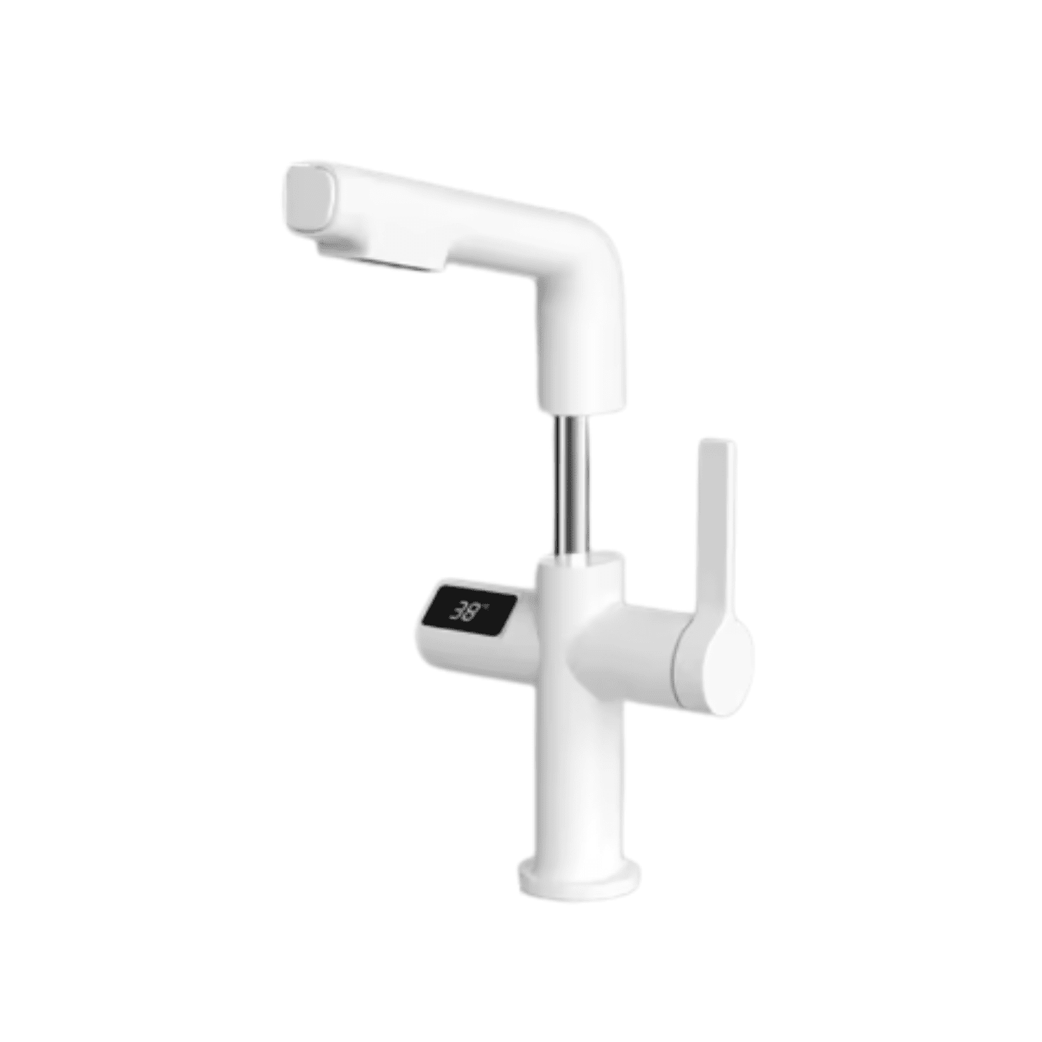 Torneira para Banheiro Monocomando Tower Digital Torneira para Banheiro Monocomando Tower Digital Artificio Lar Branco