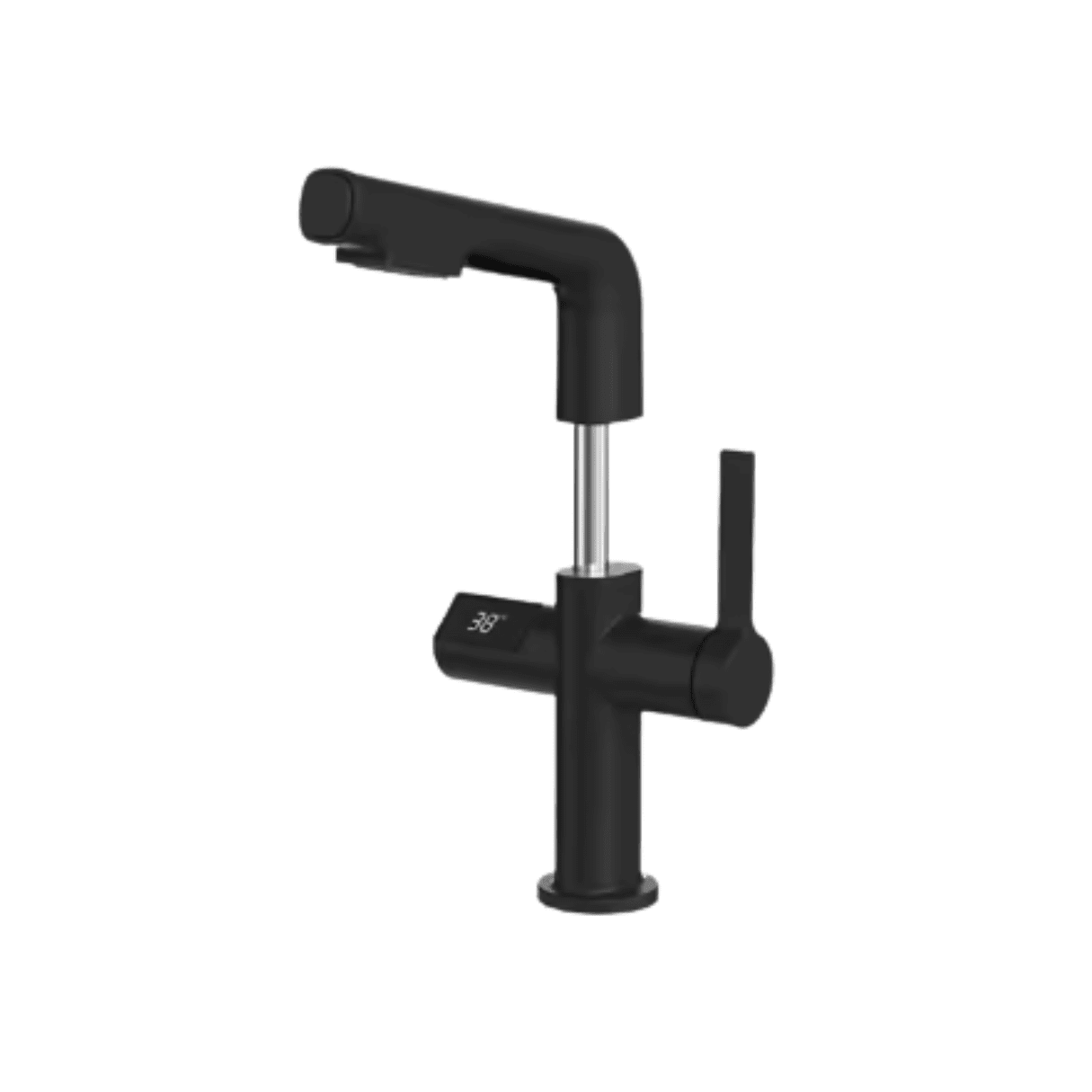 Torneira para Banheiro Monocomando Tower Digital Torneira para Banheiro Monocomando Tower Digital Artificio Lar Preto