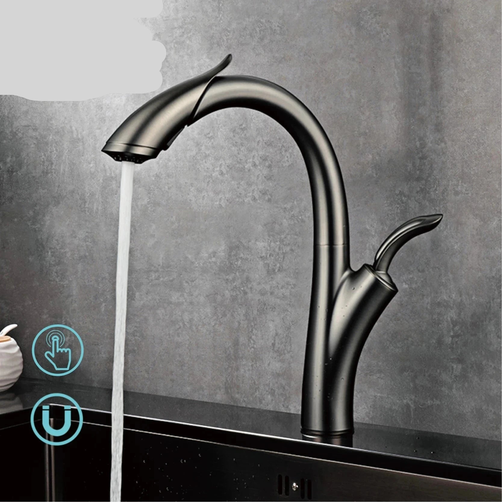 Torneira Para Cozinha Gourmet Aviator Luxury torneira gourmet Cozinha Artificio Lar