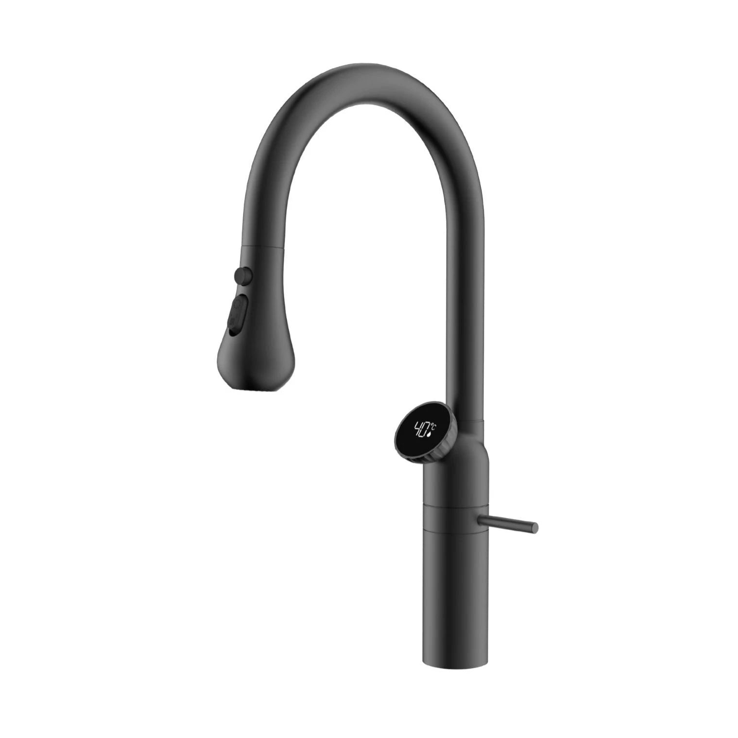 Torneira Para Cozinha Gourmet de Bancada Luxury Tanger Torneira Para Cozinha Gourmet de Bancada Luxury Tanger Artificio Lar black